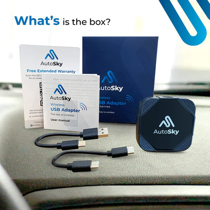 AutoSky Wireless Android Auto Car Adapter
