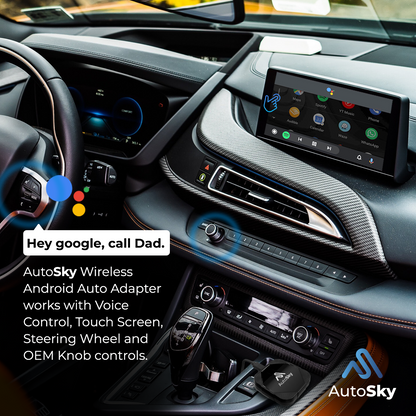 AutoSky Wireless Android Auto Car Adapter