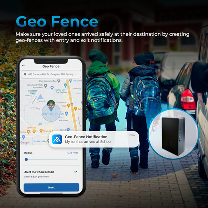 AutoSky Portable GPS Tracker - Model: APT-110 - Medium Size